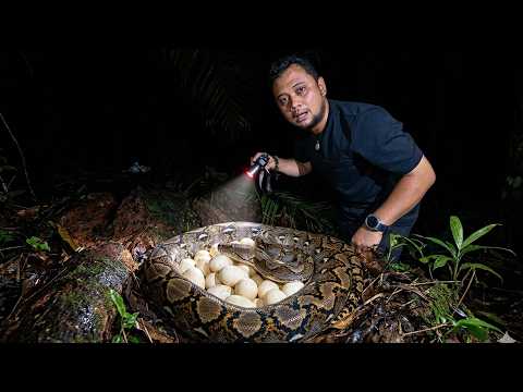 KETEMU SARANG ULAR SANCA !! LANGSUNG PANJI EVAKUASI