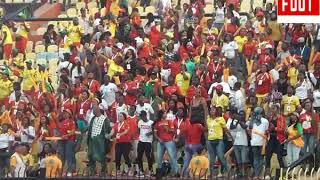 Celebration du but de la Guinee au stade al Salam par Vincent Kamto.avi