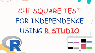 Chi Square test using R studio | R Programming | R software | Online tutor for R Studio