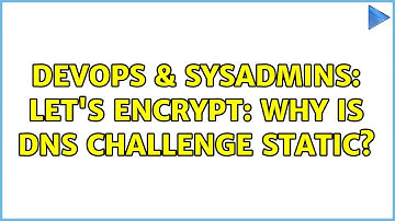 DevOps & SysAdmins: Let