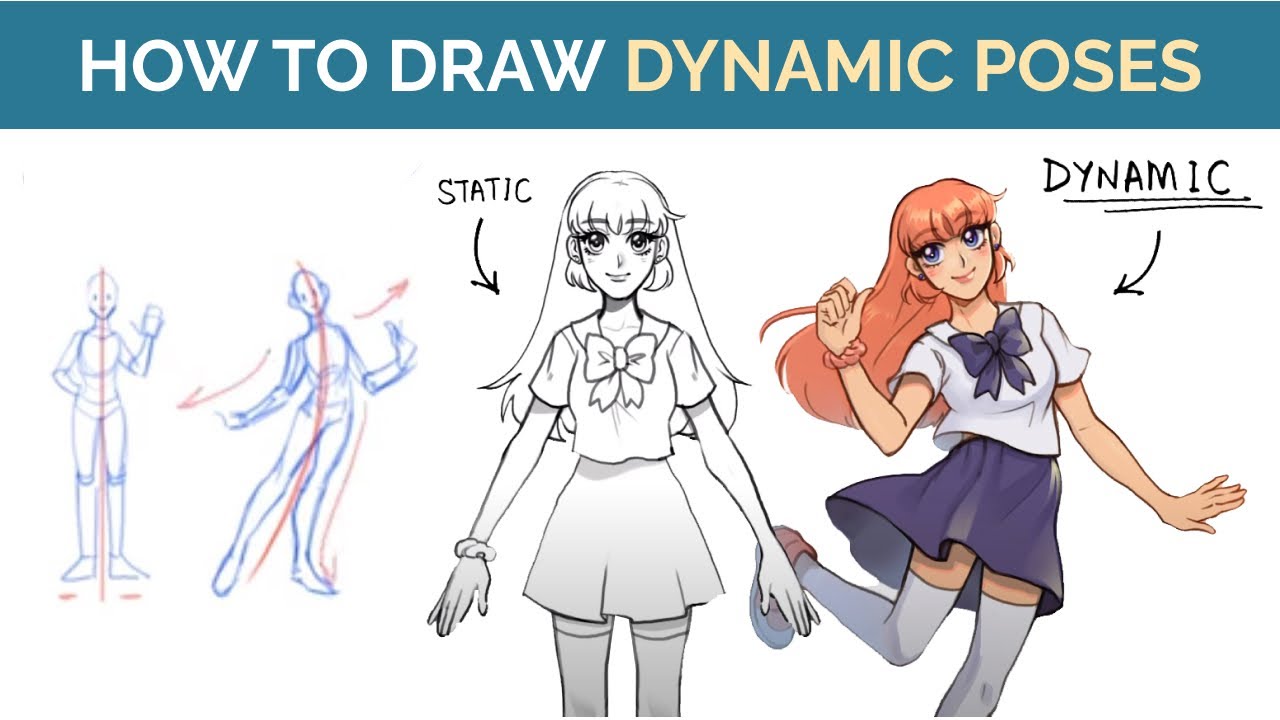 Featured image of post Dynamic Pose Reference Cute See more ideas about dynamic poses poses action poses
