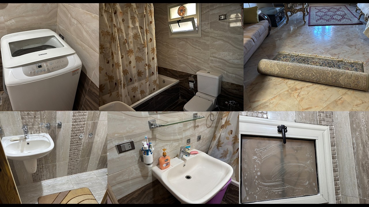 اقوي تنظيفات رمضان 2026🌙 واخيرا خلصت تنظيفات رمضان🌙شقتي بقت جاهزه لفرش رمضان 🌙 بقت بتلمع من النظافه🌙