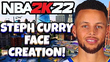 NBA 2K22 STEPH CURRY FACE CREATION! (PS5 | XBOX NEXT GEN)