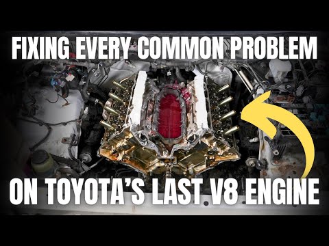 Fixing Every Common Problem with Toyota's Last V8 Engine