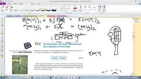 Chap 15. 3 Conservation of linear impulse and momentum