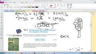 Chap 15. 3 Conservation of linear impulse and momentum