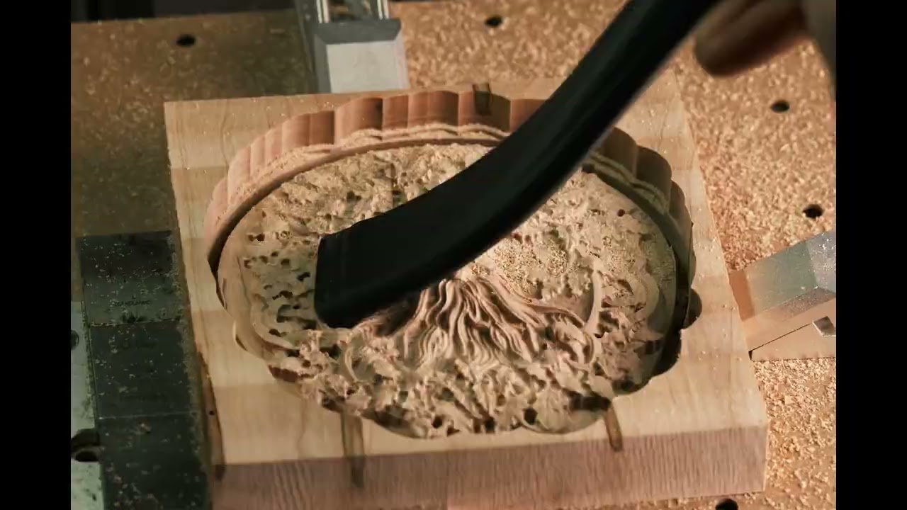 Carvera Air first 3D relief test