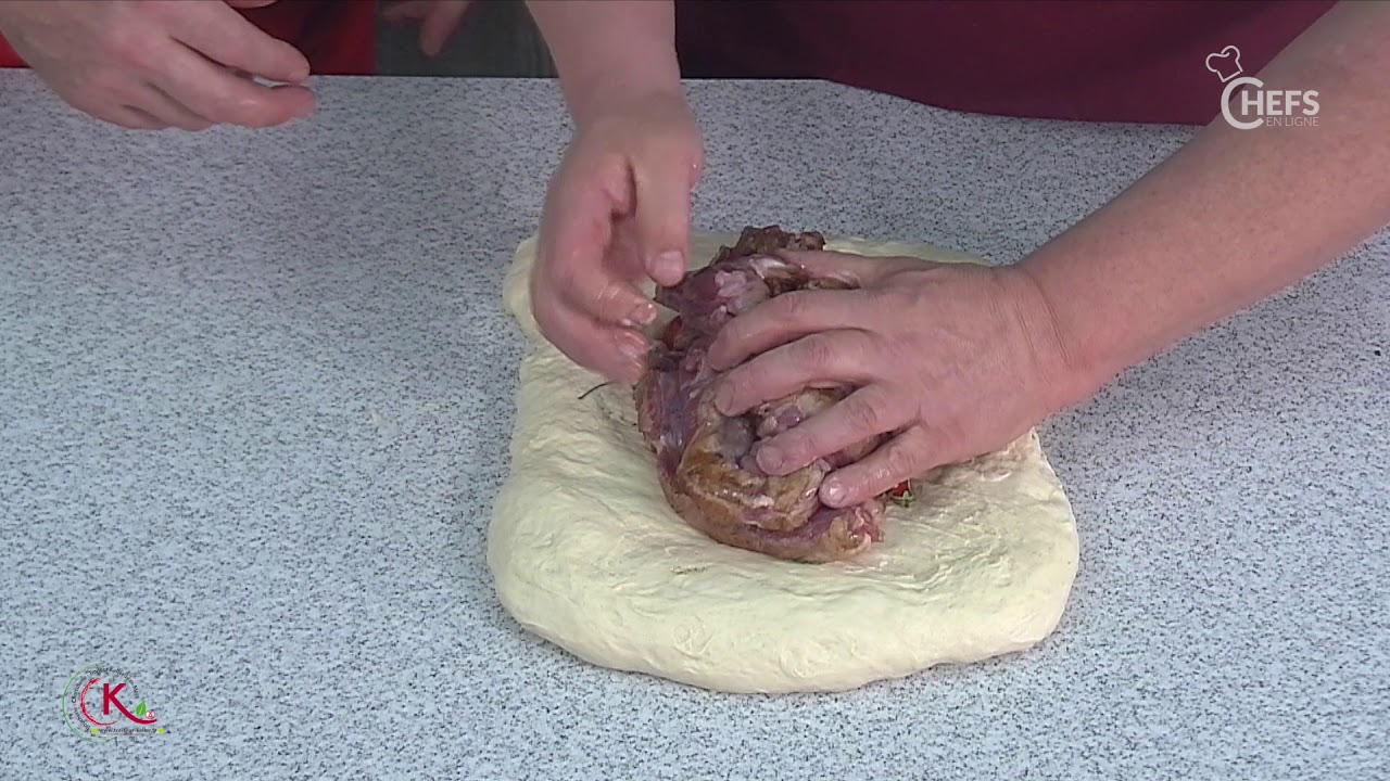 Agneau en croûte de pain 3ème partie