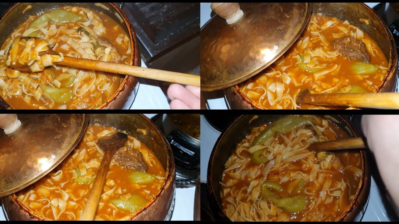 المقرطفة وصفة جزائرية شعبية وشتوية مقرطفة بالفول مدشش والحار الله يبارك واش نقولكم ولا بالاحلام 🇩🇿😋😋