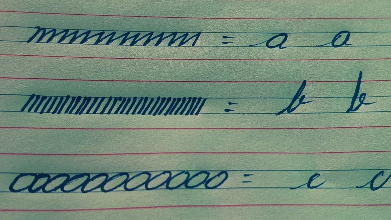 English Alphabet a to z Writing Practice | Handwriting Practice