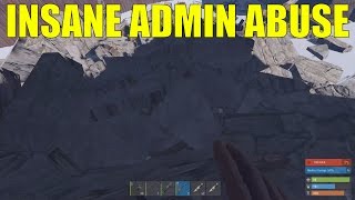 INSANE ADMIN ABUSE - Losing Base! | RUST