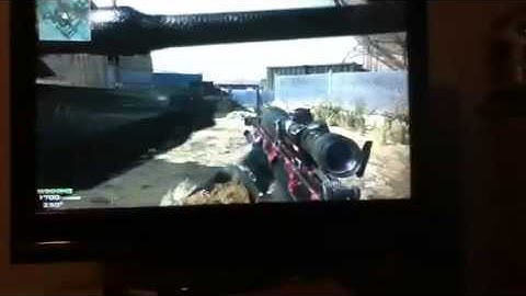 MW3 1v1 quick scope commentary