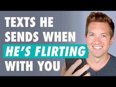Texting Signs He's Flirting With You