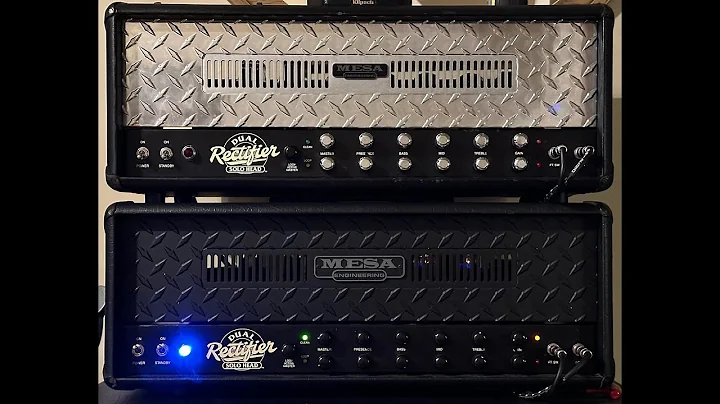 *** Mesa Dual Rectifier Shootout! ***  1992 Rev-F (MK-III) vs. 1995 Rev-G / Rammstein - Deutschland