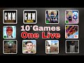 Granny legacy , GMM , GMM2 , Roblox , Freefire , horrobrawl , icescream 8 and more in one live #live