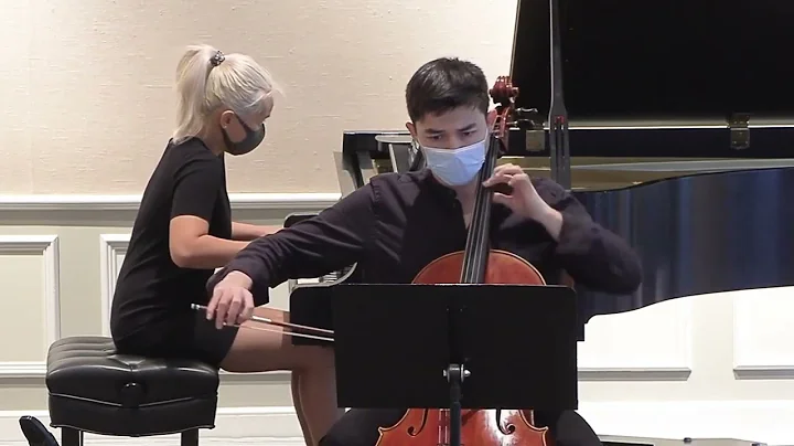 Sonata for 'Cello and PIano, music by Catherine Ne...