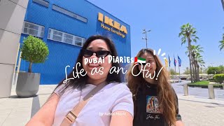 DUBAI DIARIES 🇦🇪 life as an ofw, shopping at ikea, new carpet, cooking, decluttering room makeover 🌷