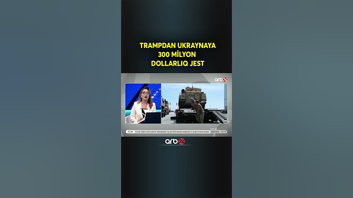Trampdan Ukraynaya 300 milyon dollarlıq jest