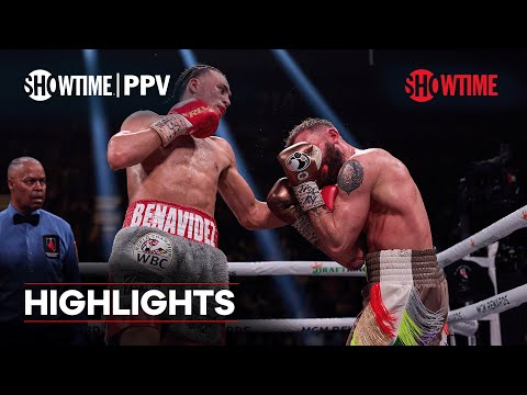 David Benavidez vs. Caleb Plant: Highlights | SHOWTIME PPV