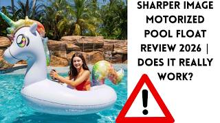 Sharper Image Motorized Pool Float Review 2026 | Does It Really Work