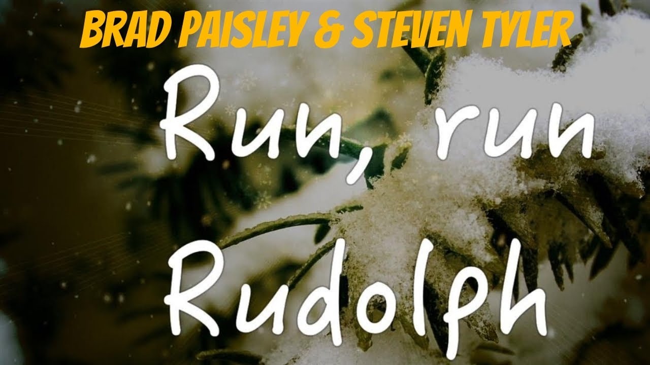 Brad Paisley & Steven Tyler - Run Run Rudolph [1st X Reaction] - YouTube