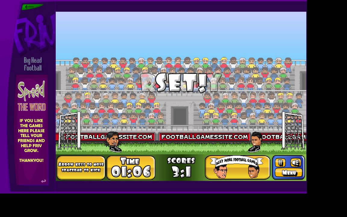 FRIV Big Head Football Pt.1 YouTube