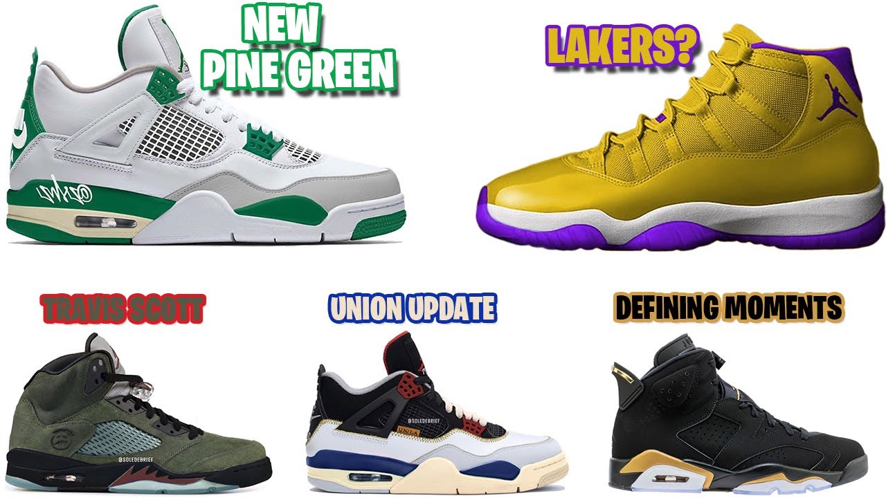 AIR JORDAN 4 PINE GREEN, JORDAN 11 KOBE 