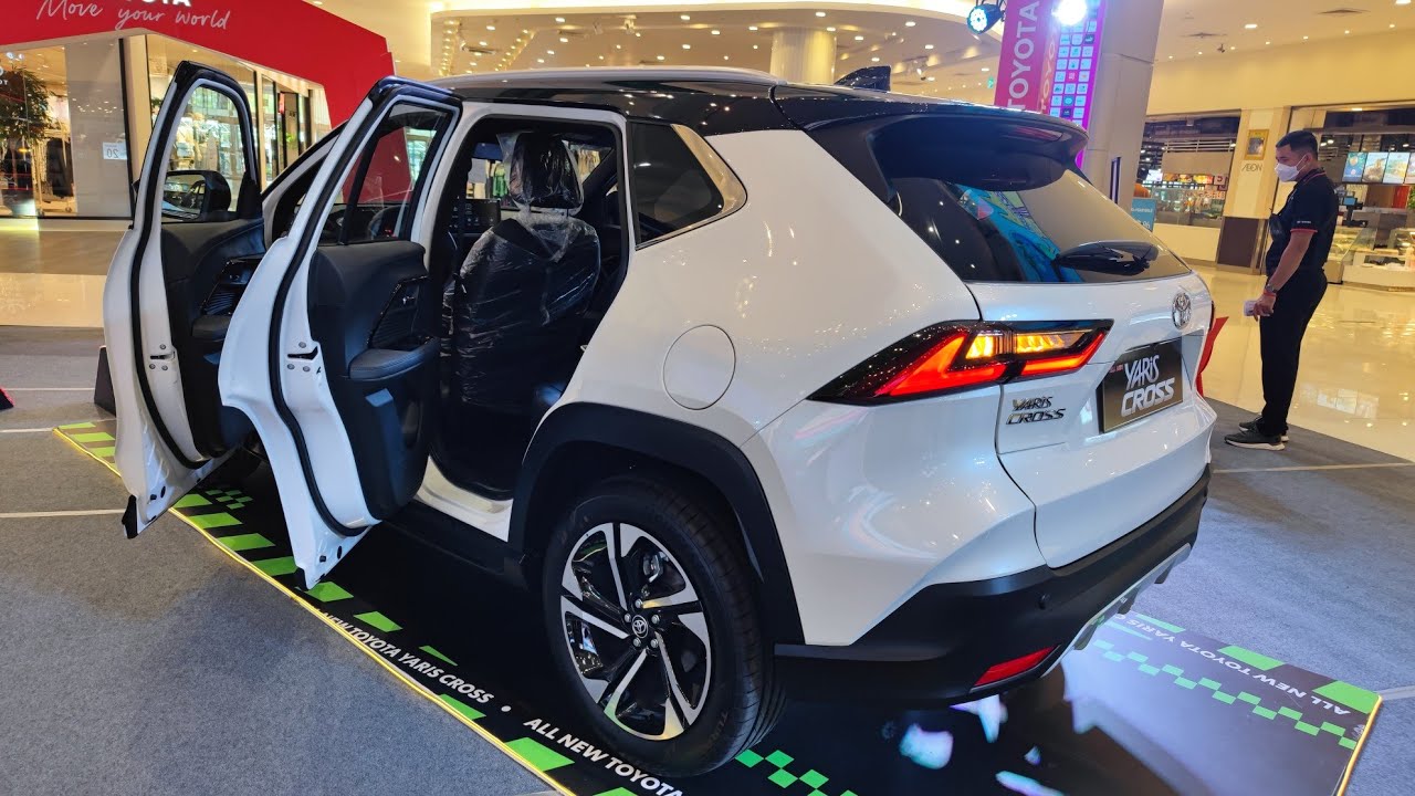 2024 All New Toyota Yaris Cross 1.5L FWD White Color In-depth