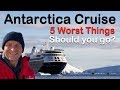 5 Worst Things About An Antarctica Trip. Should They Stop You Going?