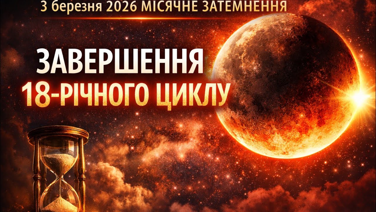 @Місячне затемнення 3 березня 2026: час завершити старі цикли та почати нове! 