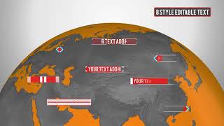3D World Map Pro Kit