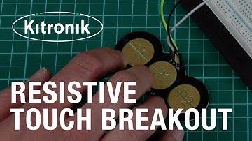 Resistive Touch Keypad.