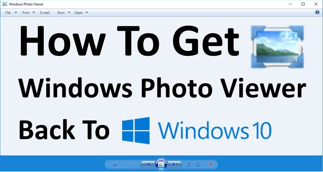 windows photo viewer windows 7 update