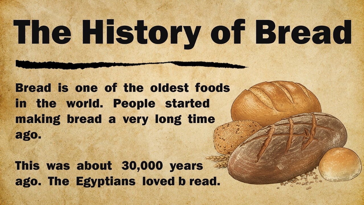 История хлеба 🍞 || Изучение английского языка через повествование. Учебник для чтения 3-го уровня...