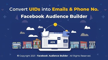 Facebook Audience Builder - Convert UIDs into Data