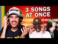 Guess the 3 Songs Playing at the Same Time