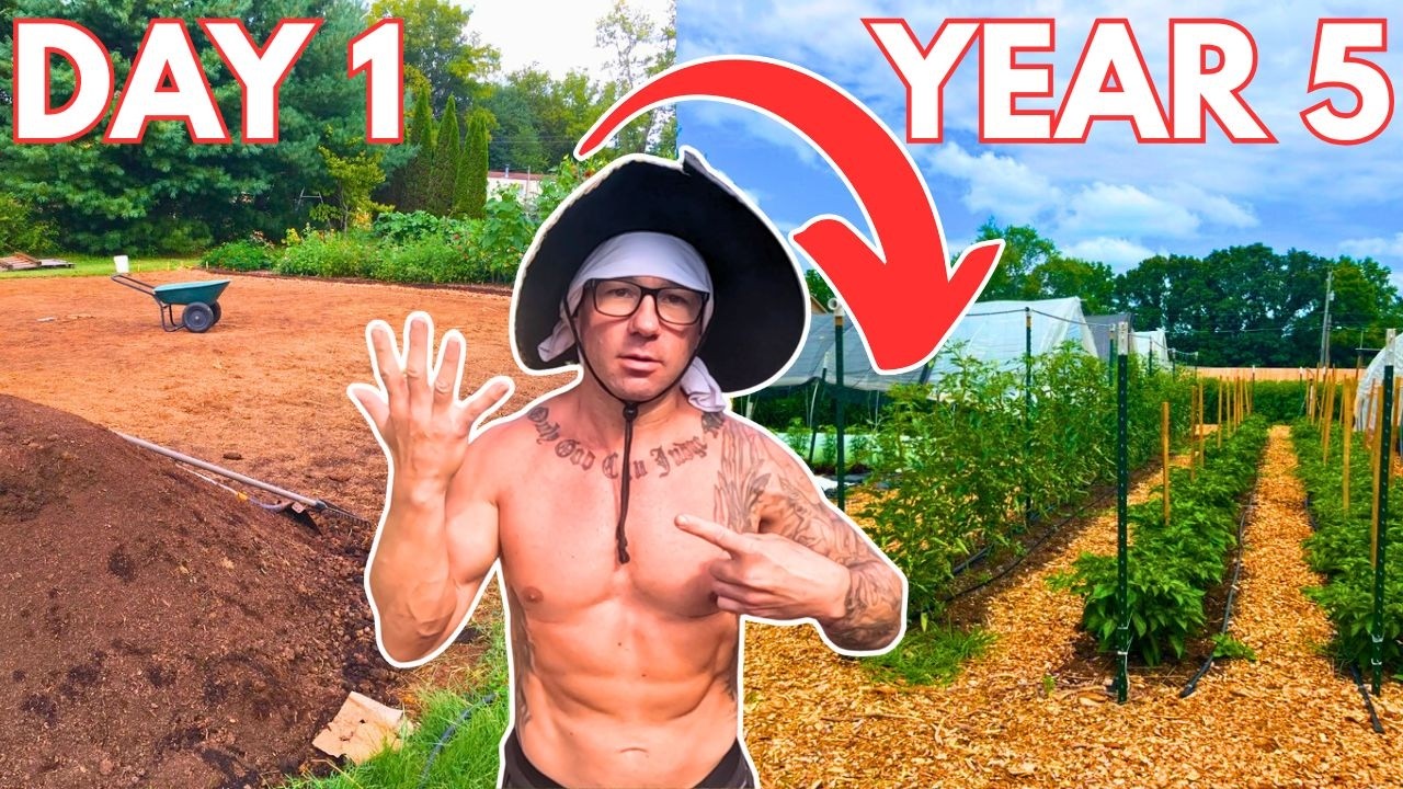 Пять лет назад я основал ферму с нуля... (Я не думал, что это будет ТАК сложно).