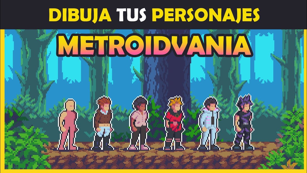 Cómo Hacer Personajes Pixel Art con Proporciones Humanas