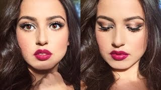 Autumn Doll Makeup Tutorial | Bold Lips & Simple Eyes