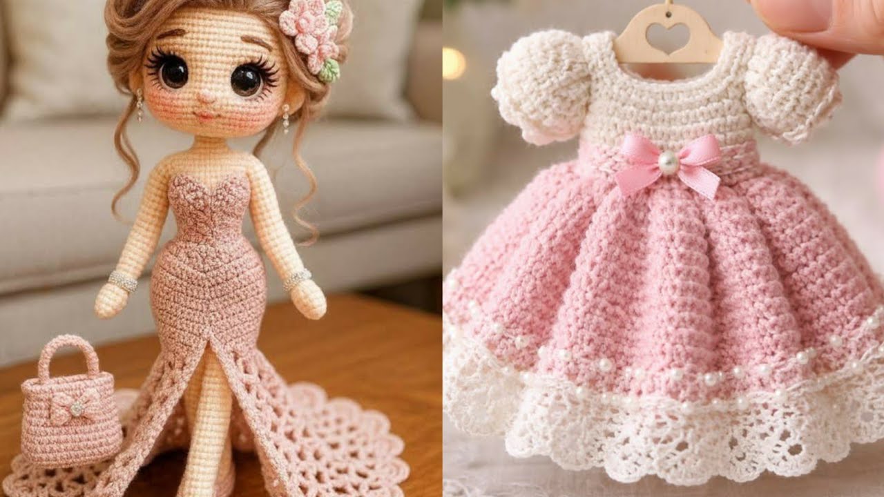 Best Crochet Baby Girl Frock Designs | Top 10 Handmade Dresses//Crochet Baby Girl Frocks | Beautiful