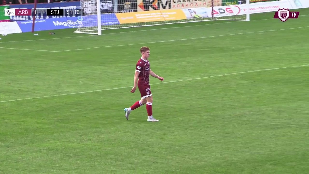 Arbroath 3 - 1 St Johnstone - Match Highlights