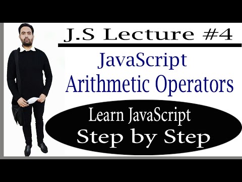 JavaScript Arithmetic Operators Tutorial in Hindi / Urdu (Lecture 6)