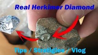 Herkimer Diamond Mining Tips/ Strategies/ Review Vlog #4