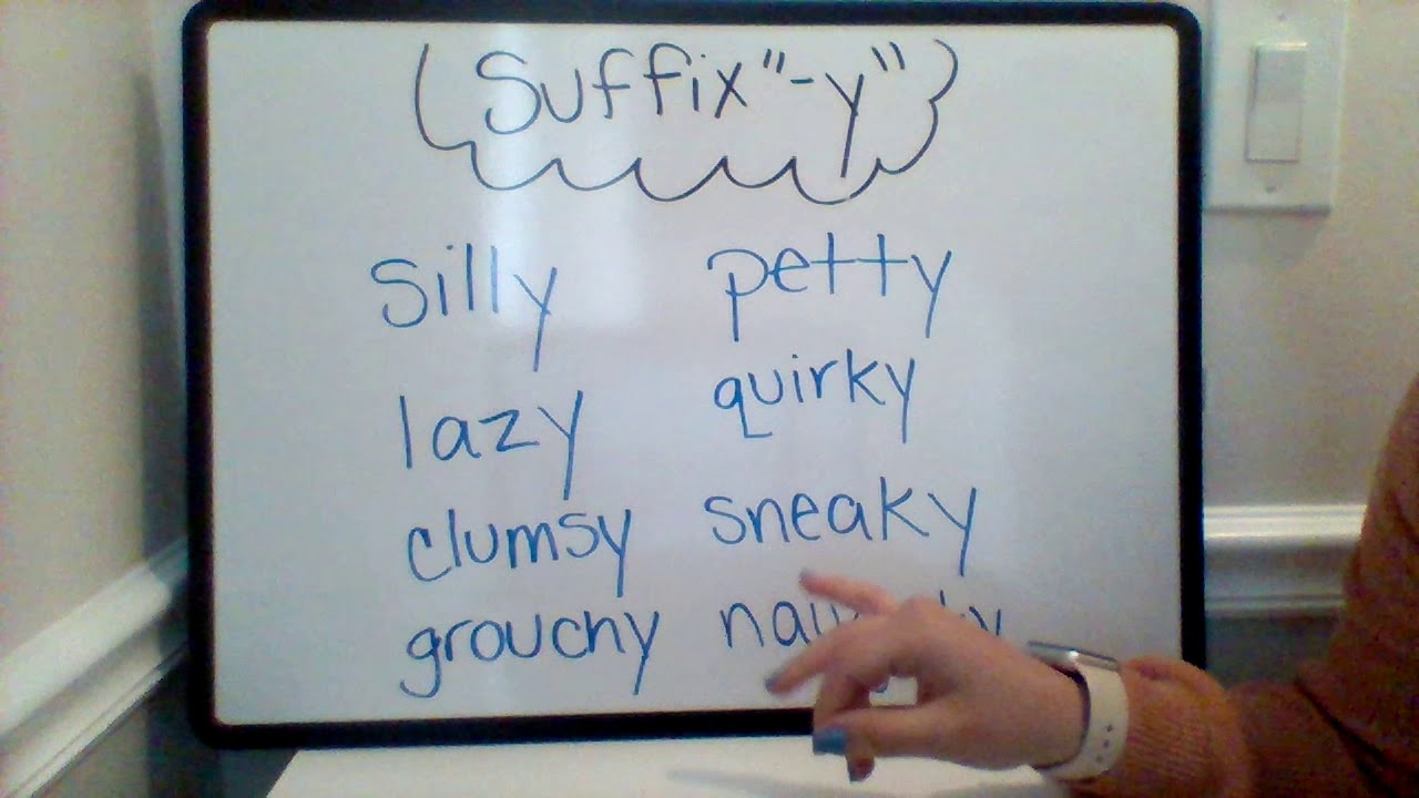 Suffix -y