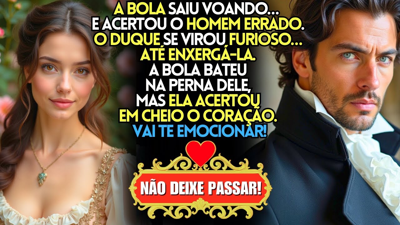 💖ELE NUNCA IMAGINOU QUE A BOLA ACERTARIA SUA PERNA… E ELA ACERTARIA EM CHEIO O SEU CORAÇÃO.