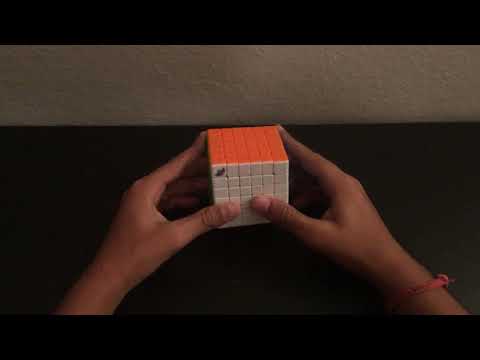 make stair pattern on 6x6 Rubik’s cube
