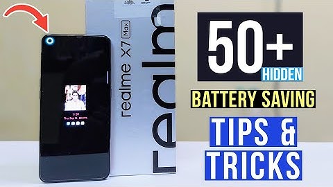 Realme X7 Max New 50+ Hidden Features & Battery Saving Tricks/Realme X7 Max Features/ Tips & Tricks