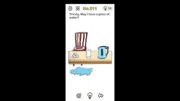 Brain Out Level 211 Thirst May I have a glass of water #brainout