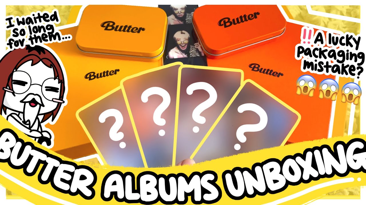 Lucky Packaging Mistake?? BTS ‘Butter’ Album Unboxing! 🧈💽 Cream and Peaches Set | 방탄소년단 버터 앨범 언박싱