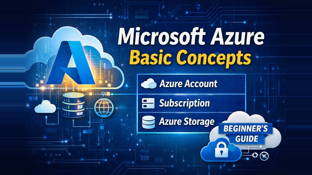 Microsoft Azure Basic Concepts | Azure Account, Subscription, Resource ...